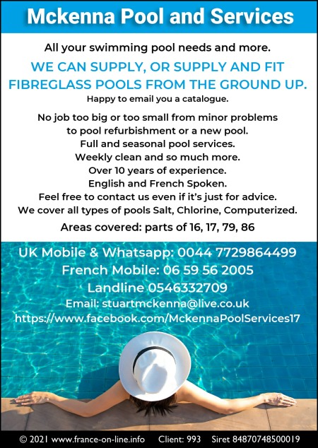 Mckenna Pool and Services France